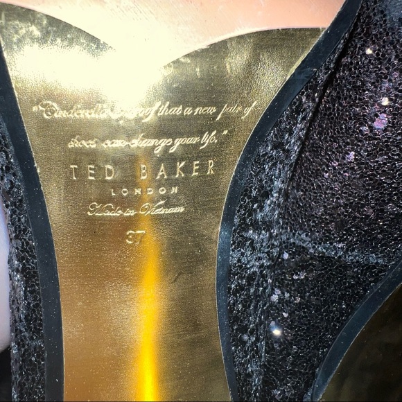 TED BAKER SPARKLY HEELS - Picture 7 of 11